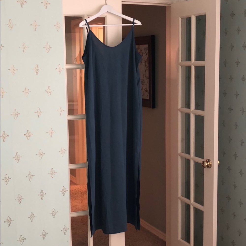 Denim Maxi Dress